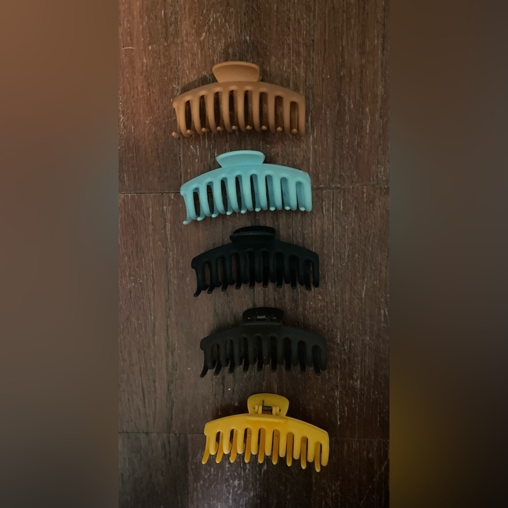 5 Large Claw Clips - Picture 2 of 5